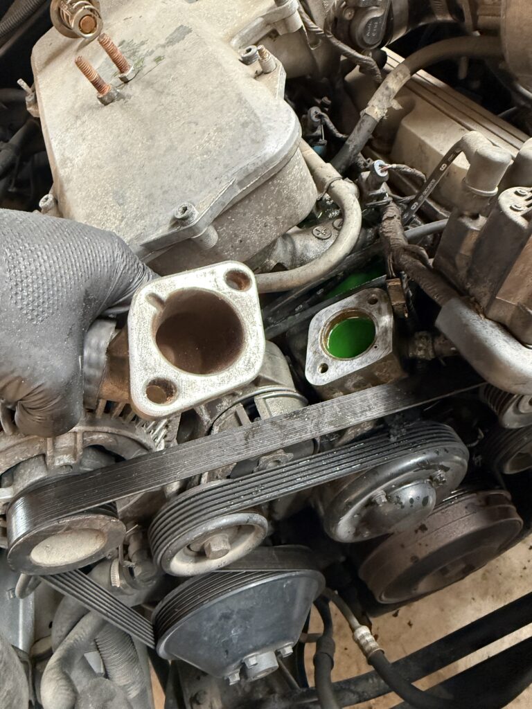 Holden Commodore Radiator Flush and Thermostat Housing Gasket Replacement in Alphington