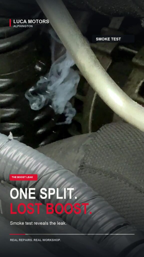 Nissan Qashqai Intercooler Hose Replacement in Alphington